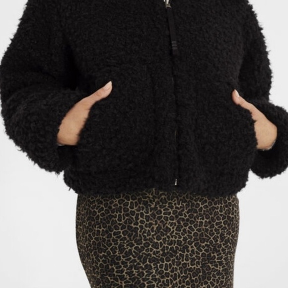 ✨NWT! Ugg Maeve Sherpa Jacket - Style 1120636 - Picture 9 of 13